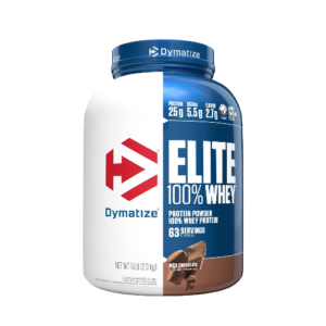 Dymatize Elite 100% Whey Protein – 25g Protein, 5 Lbs